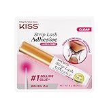 Kiss Products Ever Ez Strip Eyelash Adhesive, Clear, 0.1 Pounds by Kiss Products