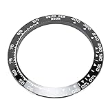 Generic Inserto per Lunetta in Ceramica per Sostituzione Orologio, Accessorio Protettivo Compatibile per 16520, 16523, 16528, 116520, 116523, 116528, 116509, 116506