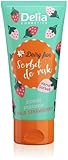 Delia Cosmetics - Dairy Fun - Sorbetto per le Mani - Fragola Selvatica - Idrata, Nutre, Rassoda, Rigenera - Profumo Intenso - Pelle Profumata e Liscia - Estratti Naturali - 50g