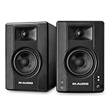 M-Audio BX4 BT - Casse Attive Monitor Bluetooth da Studio con woofer da 4,5” e 120 W di potenza per PC, musica, gaming, streaming, podcasting e Djing, Coppia