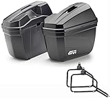 givi e22n valigie laterali + portavaligie compatibile con ktm adventure 950-990 2003 2004 2005 2006 2007 2008 2009 2010 2011 2012 2013 2014 mototopgun