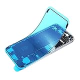 ADESIVO BIADESIVO SIGILLANTE, IMPERMEABILE PRE-TAGLIATO CORNICE FRAME SCHERMO LCD COMPATIBILE CON IPHONE 7 PLUS, preTAGLIATO.NERO (2 PEZZI)