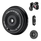 VILTROX AF 28mm F4.5 f/4.5 Obiettivo Pancake per attacco Nikon Z, obiettivo autofocus full-frame apertura costante compatibile con fotocamere Nikon Z-Mount Z5 Z50 Z50II Z6 Z7 Z7II ZFC Z30 Z9 Z8 ZF
