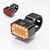 DAHJSD Luci Bici per Giant Talon 3 2021 2021 – Luce Bicicletta USB Ricaricabile Impermeabile Anteriore e Posteriore, Accessori Bici Corsa Bike per Guida Notturna, B Back