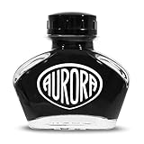 Flacone Inchiostro Aurora Per Penne Stilografiche 55ml. Edizione Speciale"I Nostri Primi 100 Anni" (Nero)