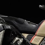 WALKFB Coprisedile Per Moto Per Guzzi V85TT 2019 2020 2021 Traspirante Cuscino Antiscivolo Tessuto In Nylon Sella Raffreddamento Tappetino A Nido D'ape