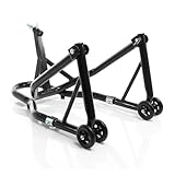 XPOtool Cavalletto alzamoto anteriore sotto canotto, con rotelle e 5 adattatori sterzo 13-18 mm