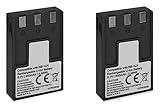 2x Batterie NB-1L per Canon Ixus 200,200a, 300, 300a, 320, 330, 400, 430, 500, V, V2, V3