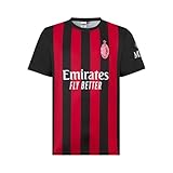 A.C. Milan - Maglia Home Replica Stadio, Stagione 2025/2026, Prodotto Ufficiale, Adulto, L