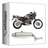 arrow 72610PD scarico omologato paris dacar inox compatibile con yamaha xtz 750 supertenere 1989 1990 1991 1992 1993 1994 mototopgun
