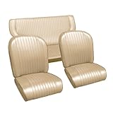 UNION Coprisedili anteriori e posteriori realizzati su misura specifici per FIAT 500 F/L ANNI '60 (macchina d'epoca). MODELLO ORIGINALE. Made in Italy (Colore Beige)