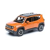 MAISTO - Jeep Renegade 2014 - Modellino Realistico Auto in Scala 1:24, Licenza Ufficiale Jeep, Età Consigliata 3+ Anni