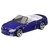Matchbox Moving Parts Diecast Collectible Vehicle - GWB45 ~ 2020 BMW M4 Cabriolet ~ Blue