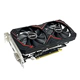 QTHREE Radeon RX 590 Scheda Video, 8G GDDR5 256-bit, HDMI, DVI, DisplayPort, DirectX 12, 6 PIN Additional Power Connector, PCI Express x16