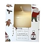 Candela Profumata - North Pole Vaniglia - Cera Vegana - Pocket Season Natale - Idea Regalo - Made in Italy - Cereria Di Giorgio