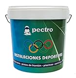 Pittura per pavimenti esterni ed interni e campi sportivi 14 L - Pavimento di garage, cantina, stanzino e campi sportivi in cemento - Colori (14 L, Grigio)