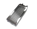 Copri radiatore cromato, cover protezione compatibile moto custom VT 600 Shadow