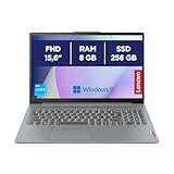 Lenovo IdeaPad Slim 3 Notebook 15,6” FHD (1920x1080), Intel Core i3-N305, RAM 8GB, 256GB SSD, Grafica Integrata, WiFi 6, Windows 11 Home - Arctic Grey