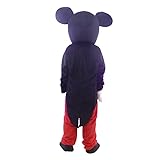 Generico Costume per adulti mascotte Topo