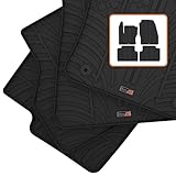 Travall Mats Tappertini Abitacolo Compatibili con Ford C-Max (2010-2019) TRM1138 - Tappertini Auto in Gomma Originali