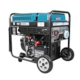 K&S Könner&Söhnen Generatori di inverter diesel KS 9500iDE ATSR, unità di emergenza diesel 10 kW, 2 x Schuko 230 V, CEE 230 V 63 A, display LED, generatore di corrente inverter diesel con