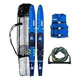 Jobe Allegre Combo Waterskis Package Blue 67INCH 208822001-67INCH 67INCH Allegre Combo Waterskis Package Blue 67INCH 208822001-67INCH