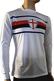 Footex Maglia Portiere Calcio Calcetto MOD. Tipo Sampdoria Bianca