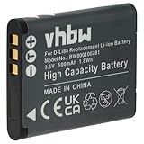 vhbw batteria compatibile con Toshiba Camileo BW10 HD, BW10, SX-500, SX500, SX-900, SX900, PX-1686, PX1686 fotocamera (500mAh, 3,6V, Li-Ion)