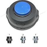 ICOOYO Testina di ricambio T25 per decespugliatore Husqvarna Jonsered T25, T25B, T25BB, T35, T35B, S35