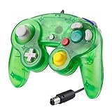 Sonviee Wired NGC GameCube, GameCube, Classic, Game, GC, NGC, Super Smash, Bros, GC, Mario, Festa, Wii, U, Switch, Verde Trasparente