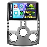 5G WiFi 4+64G Android Autoradio per Toyota Rush Daihatsu Terios 2006-2016, 9 Pollici IPS Touch Screen Stereo Auto con Wireless Carplay Android Auto Bluetooth5.0 FM/RDS GPS SWC AHD Retrocamera