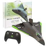 Giochi Preziosi Vector Stunt Jet, Aereo RC Telecomandato per Bambini, Velocità 50Kmh, Acrobazie con Pulsante Stunt, Struttura Resistente agli Urti, Ricaricabile via USB