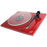 Rega Planar 2 Giradischi Rosso Lucido