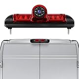 CAMECHO Kit Camera di Retromarcia Integrata nel Fanale Stop | AHD 720p/CVBS, IP67 & 10M Cavo | Compatibile FI-AT Ducato late 3 gen 2006-2017 / Peugeot Boxer 2006-2017/ Citroen Jumper 2006-2017