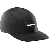 Salomon Bonatti Waterproof Five Panel Unisex cap, Waterproof Protection, Trail Running, Hiking Walking lightghtweight Comfort, And Fresh Style, One Size