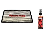Pipercross - Filtro dell'aria + detergente compatibile con Porsche Cayenne 958 4.8i GTS 420 PS 06/12-08/17