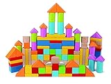 Hape Fantastici Blocchi | 101 pezzi da costruzione per bambini | In faggio, multicolore