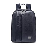 COVERI COLLECTION Zaino in Ecopelle, Dimensioni 38x27x9 cm, Due Scomparti con Zip, Porta Computer, Colore ART.5070-9 (BLU)