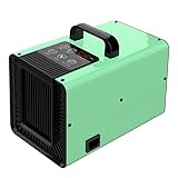 AIRAXE Generatore di ozono automatico e ioni negativi 2 in 1 purificatore d'aria 6,000 mg/h, il dispositivo di ozono con ciclo automatico di tempo O3 per stanze, magazzini e veicoli