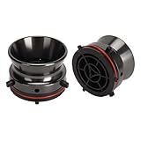 1 Paio di Adattatori per Hub Nab, Registratori a Nastro da Bobina a Bobina da 10 Pollici Adattatori per Hub Bobina Nab per Studer ReVox, per Akai, per Dispositivo Hub Nab in (Grigio)