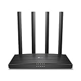 TP-Link Archer C88 Gigabit Router WiFi AC1900Mbps Dual Band Wireless, 5 Porte Gigabit, 3×3 MU-MIMO, Copertura Wi-Fi Potenziata, Controllo Genitori, Rete Ospite, Access Point WiFi, EasyMesh, QoS