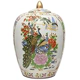 Vaso in porcellana Satsuma Birds & Flowers, 28 cm