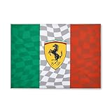 Bandiera italiana della Scuderia Ferrari - 140X100 centimetro