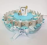 Generico Torta BOMBONIERA Prima Comunione LIBRICINO Bimbo (15 FETTE) Stock Ultimi Pezzi