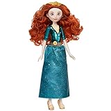 Disney Princess Royal Shimmer - Bambola Merida, Bambola alla Moda con Gonna e Accessori, Giocattolo per Bambini dai 3 Anni in su, Multicolore