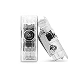2 Pezzi Compatibile con Luci Proiettore Porta per Serie 1 2 3 4 5 6 7er M GT X1 X3 X4 X5 X6, Luci Portiera Auto illuminazione d'ingresso, Luce LED di Benvenuto accessories