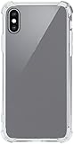 QUITECO Cover Trasparente per iPhone XS/iPhone X, Custodia Resistente in TPU, Anti Urto con Angoli Rinforzati, Protezione Bordi e Antigraffio