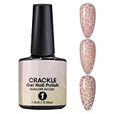 Smalti Per Unghie - Smalto Gel Crackle - Smalto Gel Unghie | Elegante Decorazione 'olio Per Unghie - Classic Crackle Polacco Per Uso Quotidiano, Asciugatura Rapida E Lunga Durata Manicure Di Via