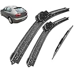Kit Set spazzole tergicristallo Anteriori e Posteriori, per Seat Leon MK1 2000-2005 Tergicristalli