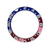 SHEAWA - Lunetta in ceramica di ricambio, accessorio ad inserto per orologio Rolex GMT da 40 mm (4)